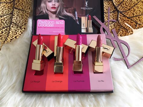 ysl rossetti tutti insieme|YSL Rouge Pur Couture Kiss & Love Edition: dress your lips.